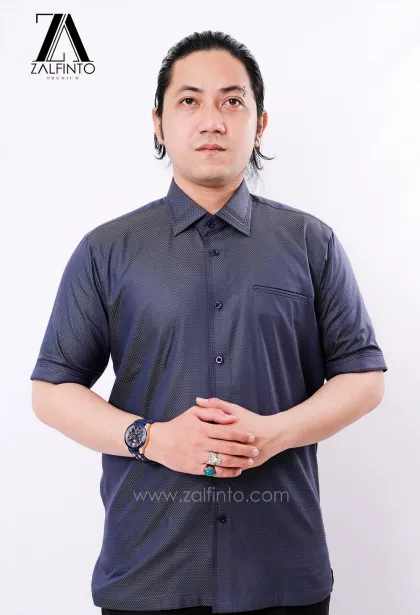 Dress Shirt BLACK CHAMELEON PREMIUM COTTON CUSTOMIZED DRESS SHIRT by ZALFINTO PREMIUM 2 138_1