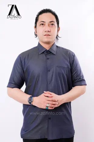 Dress Shirt BLACK CHAMELEON PREMIUM COTTON CUSTOMIZED DRESS SHIRT by ZALFINTO PREMIUM 2 138_1