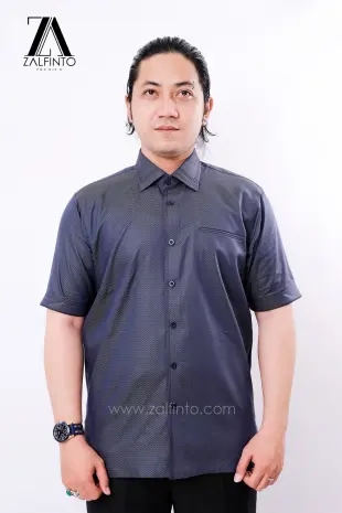 Dress Shirt BLACK CHAMELEON PREMIUM COTTON CUSTOMIZED DRESS SHIRT by ZALFINTO PREMIUM 1 139_1