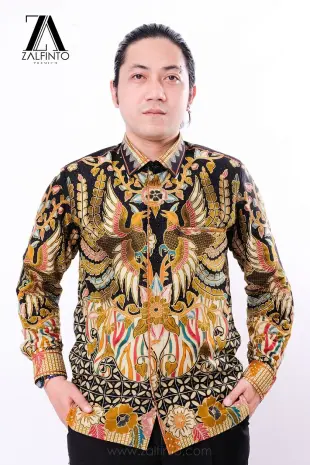 Premium Batik THE RAINBOW PEACOCK BATIK SHIRT by ZALFINTO PREMIUM 2 157_1