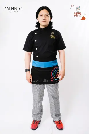 Seragam Koki SOCIAL POT  X  ZALFINTO UNIFORM 3 87_1