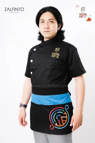 Seragam Koki SOCIAL POT  X  ZALFINTO UNIFORM 2 88_1