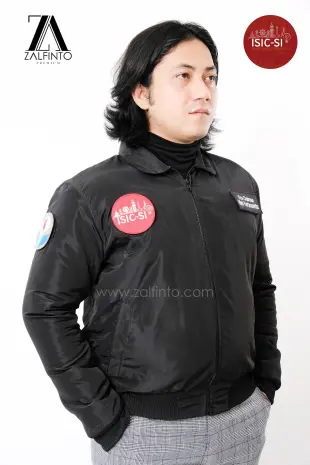 Premium Jacket SHINY BLACK BOMBER JACKET PPI UK AT ISIC-SI  by ZALFINTO PREMIUM 2 98_1