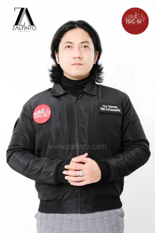 Premium Jacket SHINY BLACK BOMBER JACKET PPI UK AT ISIC-SI  by ZALFINTO PREMIUM 1 99_1