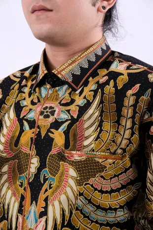 Premium Batik THE RAINBOW PEACOCK BATIK SHIRT by ZALFINTO PREMIUM 4 fxe31313