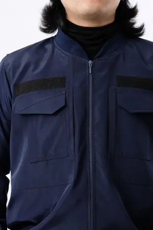 Premium Jacket MIDNIGHT BLUE TACTICAL BOMBER JACKET by ZALFINTO PREMIUM 4 fxe31543